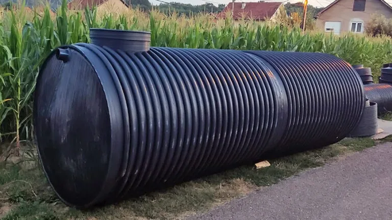 plastični rezervoar crne boje